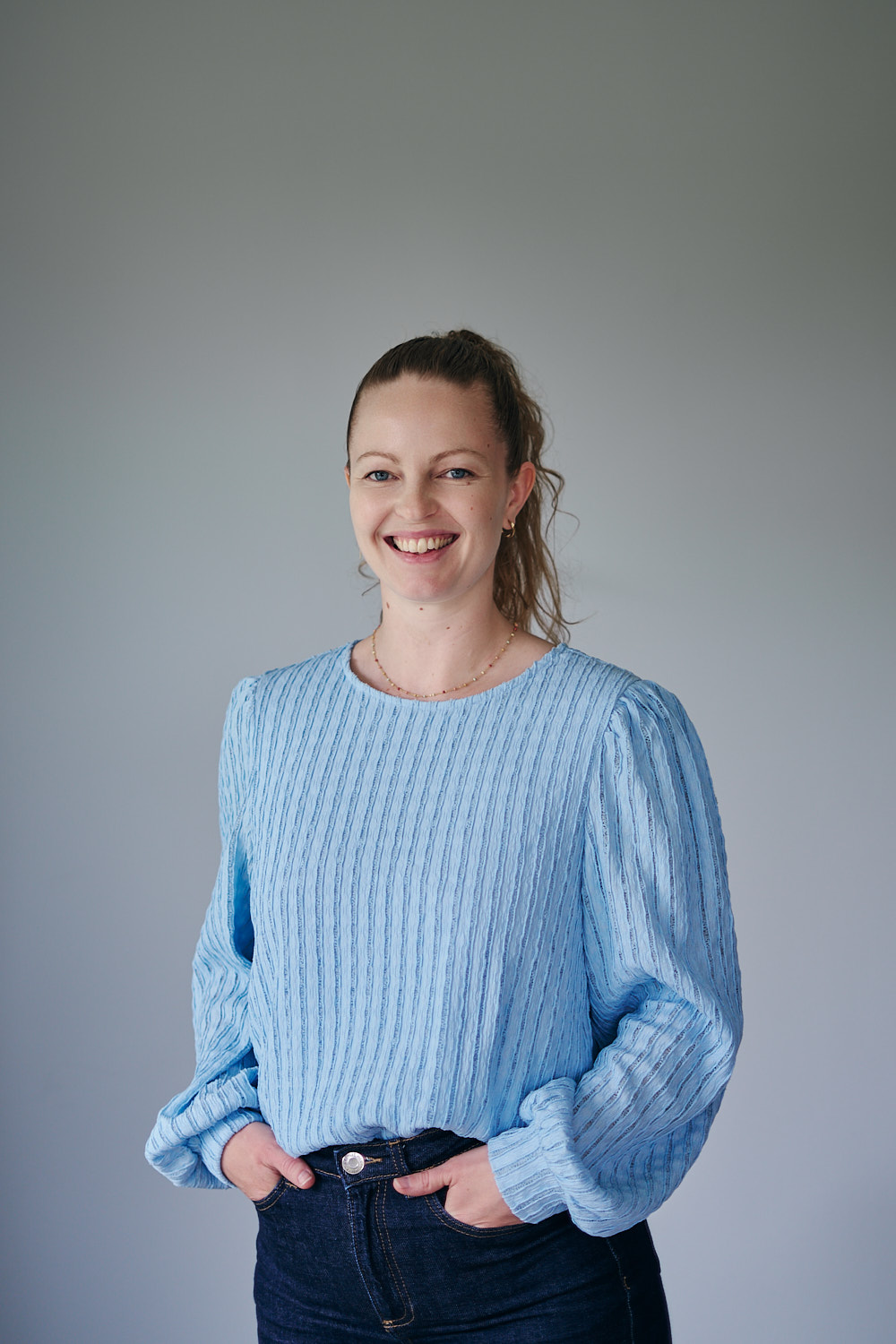 Et portræt af Rikke.